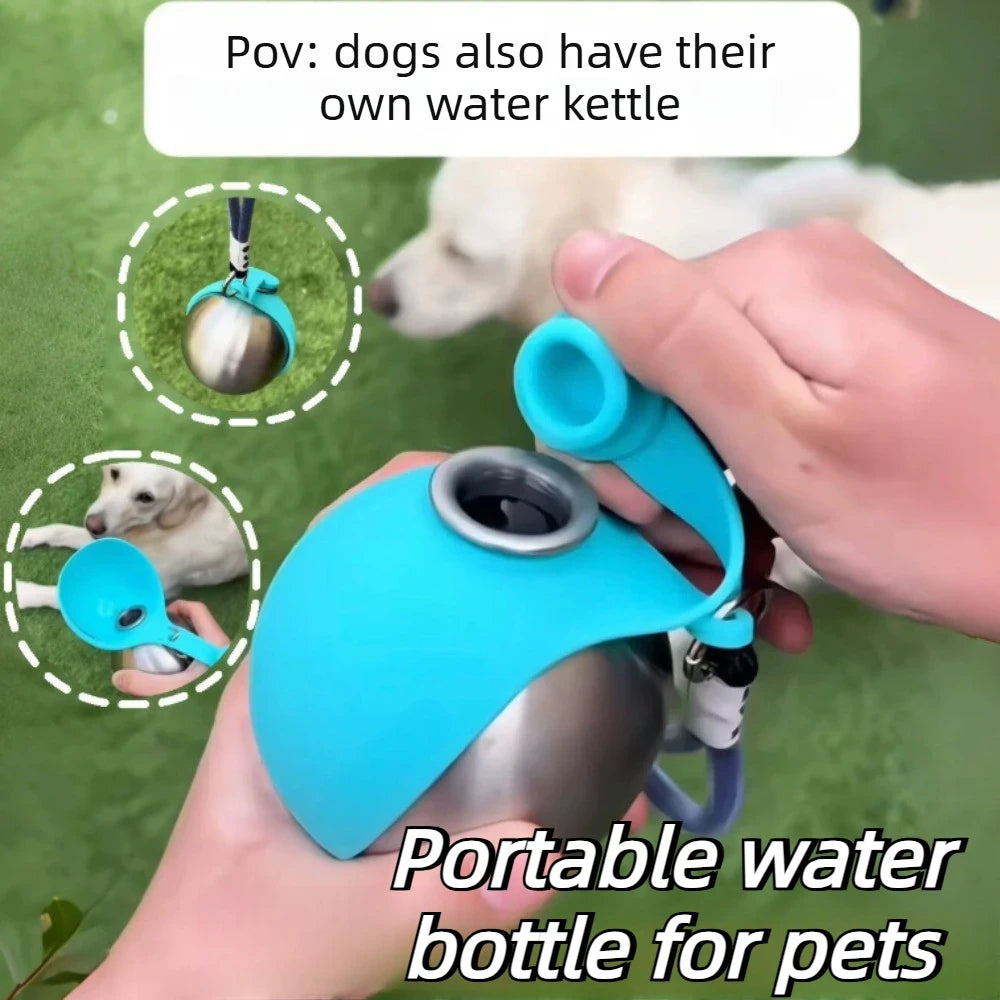 Stainless Steel Dog Flask